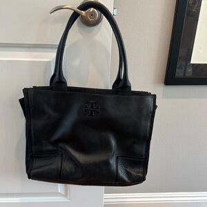 Black Tory Burch large tote